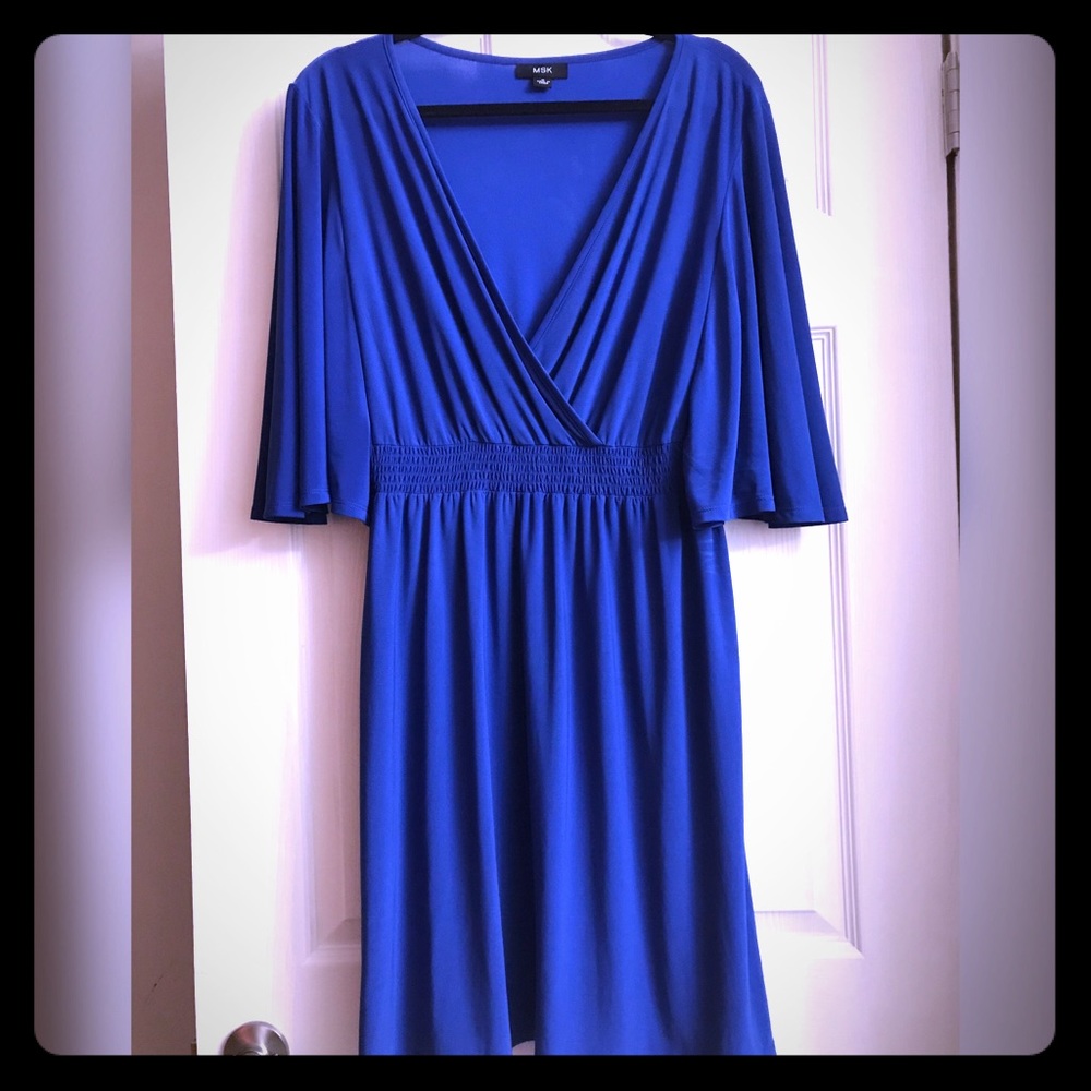 Royal Blue Casual Dress